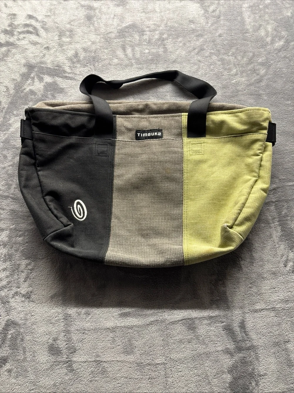 Timbuk2 unisex Tricolor Canvas Tote Bag - Black/Gray/Olive